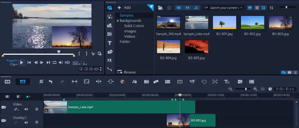 corel videoStudio תוכנת עריכה