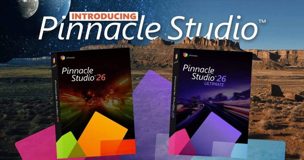 תוכנת עריכה Pinnacle Studio 26